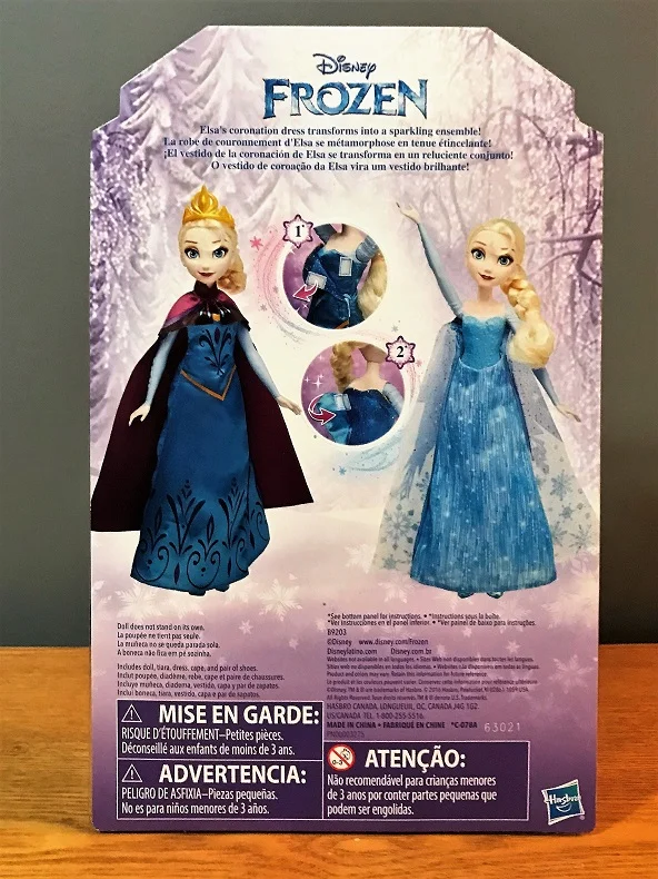 Elsa coronation dress doll on sale